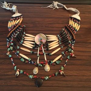 Vintage Oglala Lakota choker