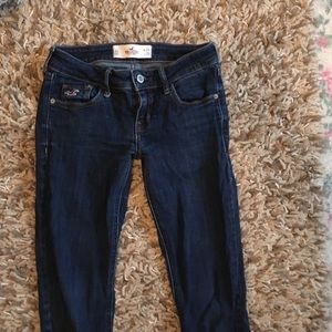 Dark wash hollister jeans