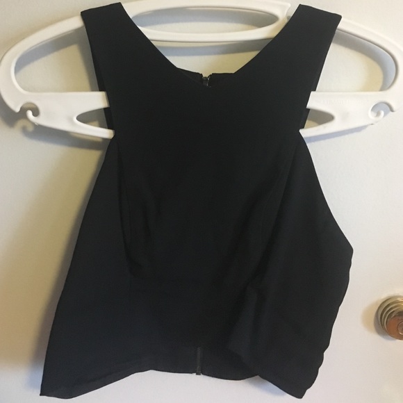 Cropped Zip-up Top