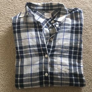 J. Crew Plaid Shirt