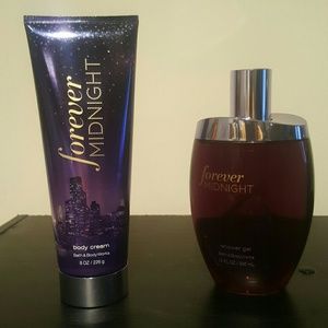 Forever Midnight Lotion and Body Wash
