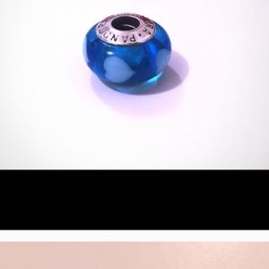 DISCONTINUED AQUA LOVE PANDORA CHARM~do not buy