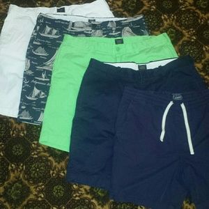 J Crew men's shorts sz 35" and large