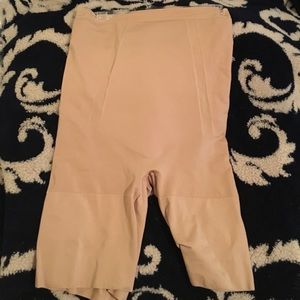 Spanx soft nude high-waisted most high short