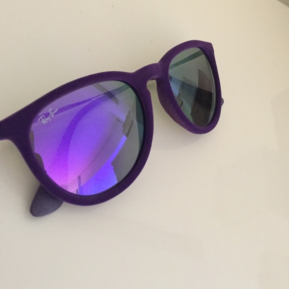Ray Ban purple velvet sunglasses