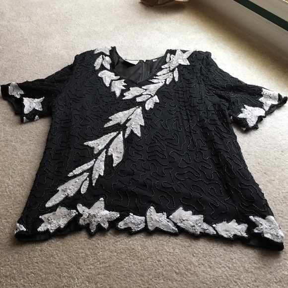 Sequin top