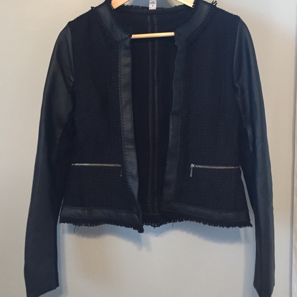 HP Adorable sweater/ jacket with a touch of tough.