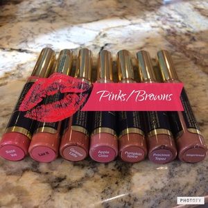 LipSense pinks/browns