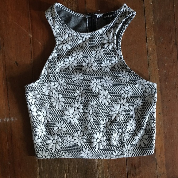 Daisy crop top