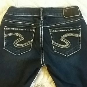 These dark wash Silver Berkleys are HOT! Worn twic