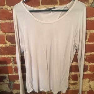 AEO / open back long sleeve shirt