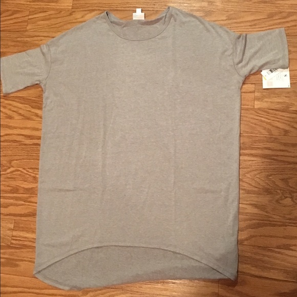 Small lularoe heathered grey Irma tunic