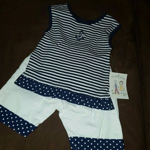 Sailor theme outfit NWT