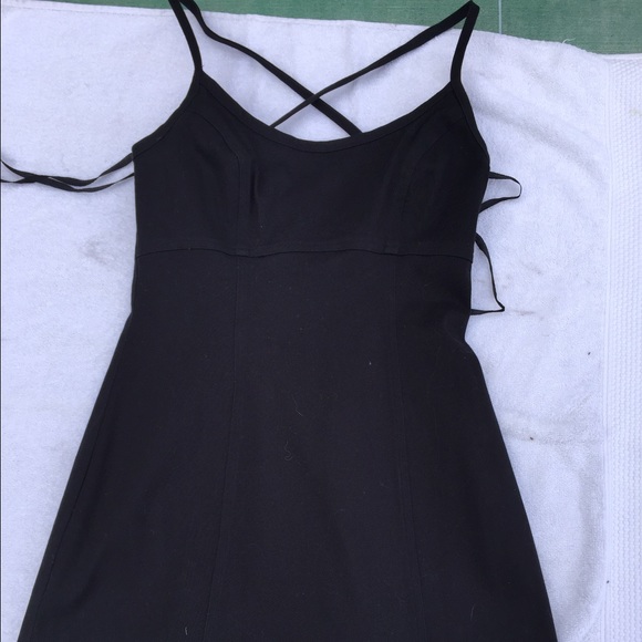 Vintage guess black mini dress