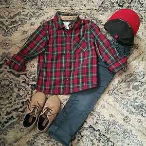 Boy's button down shirt **Back to School**