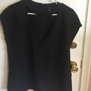 V-neck Cut Out Top