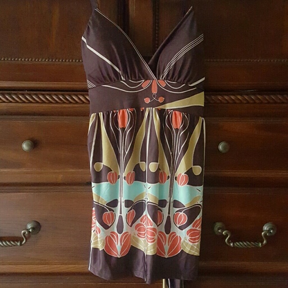 Earth tones adjustable straps tank