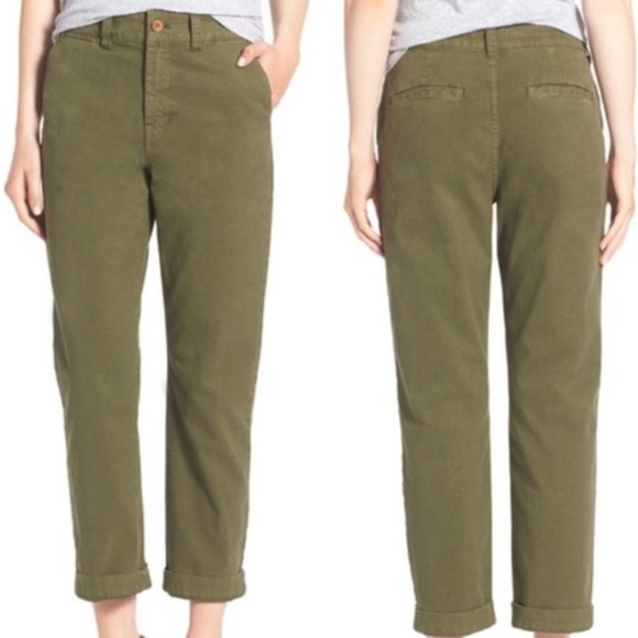 J. Crew Pants - Final price J Crew City Fit Olive chino Pants