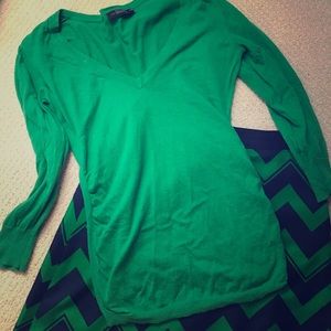 Kelly green sweater
