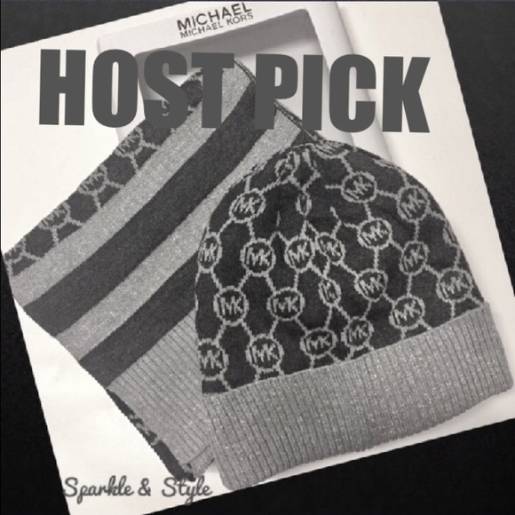Michael Kors Accessories - Michael Kors ✨ hat and scarf ✨