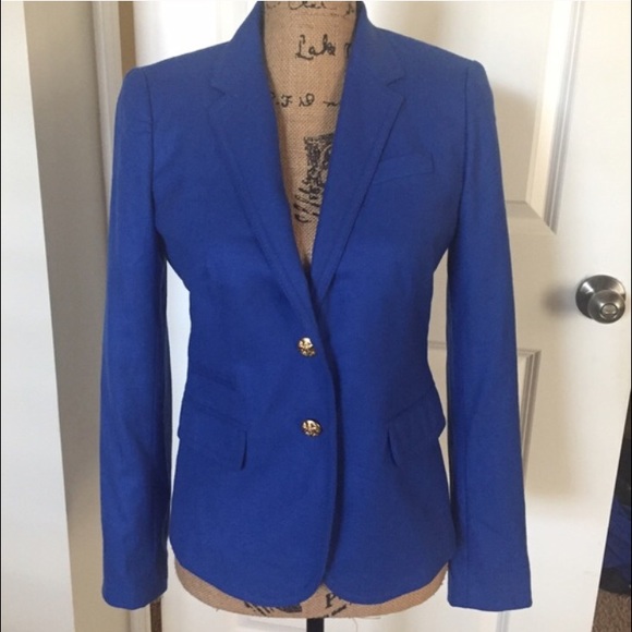 J. Crew Jackets & Blazers - READ 💐 J Crew BLUE Schoolboy Blazer Jacket