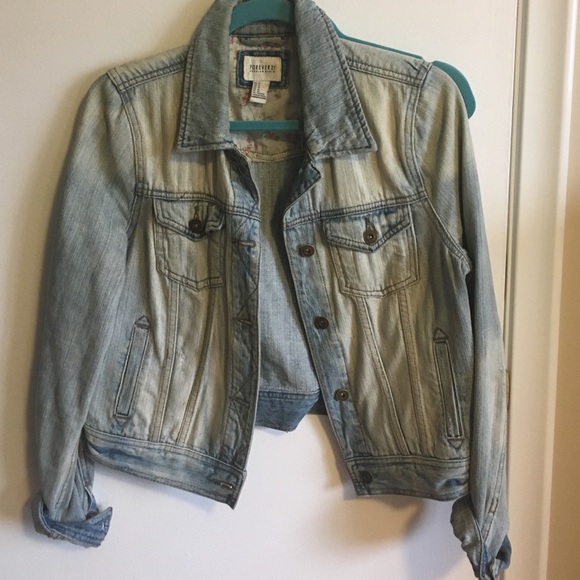 Distressed Denim Jacket