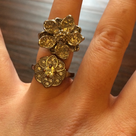 Flower ring set