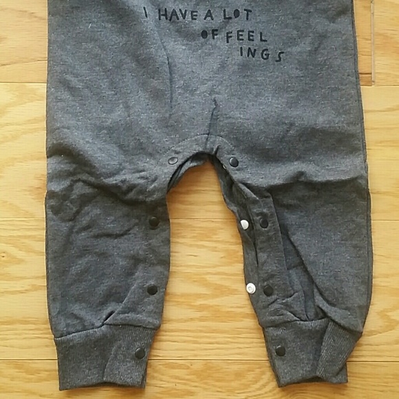 SALE***Dark Gray body suit. KIDS - Picture 2 of 3