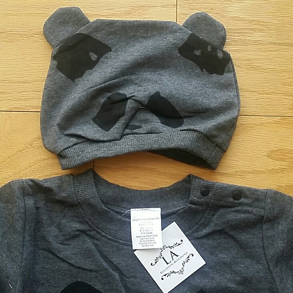 SALE***Dark Gray body suit. KIDS - Picture 3 of 3