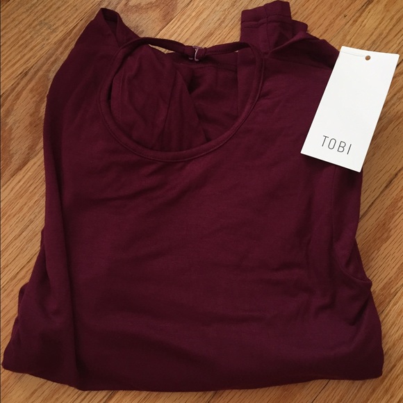 Tobi Cowl Back Top - Picture 3 of 4