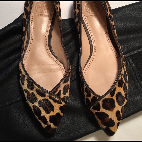 Tory Burch Leopard Flats