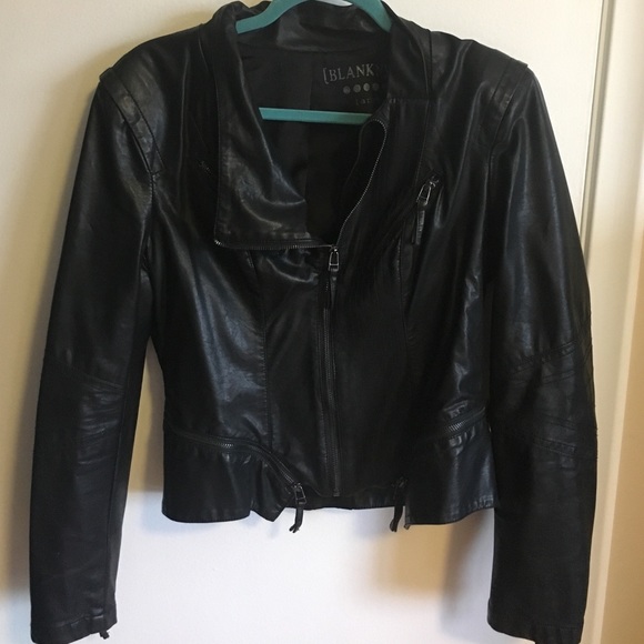 Faux Leather Moto Jacket