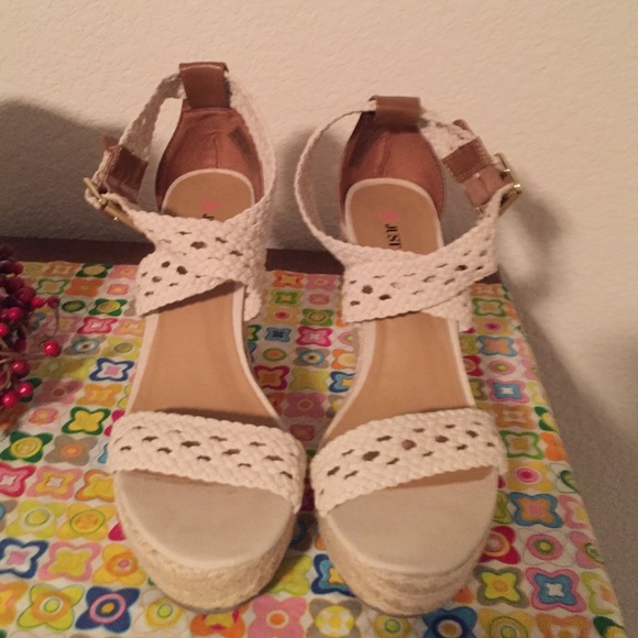 JustFab women's wedges