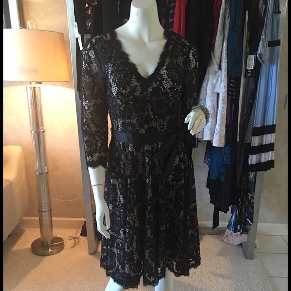 Betsy & Adam black dress