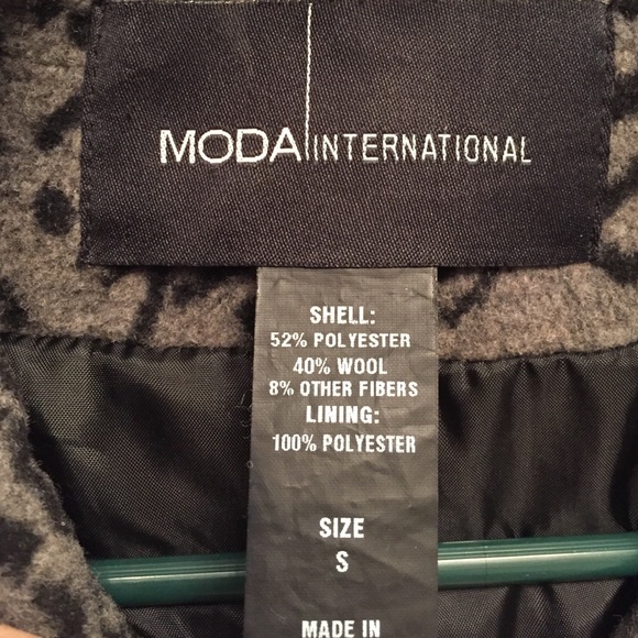 Moda International Peacoat - Picture 2 of 2