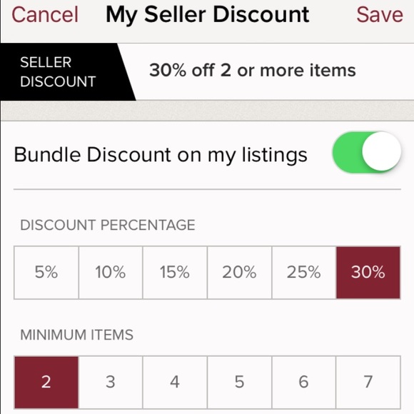 SELLER DISCOUNT INCREASE!!!