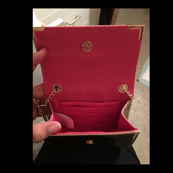 Gold Glitter Clutch - Picture 3 of 4