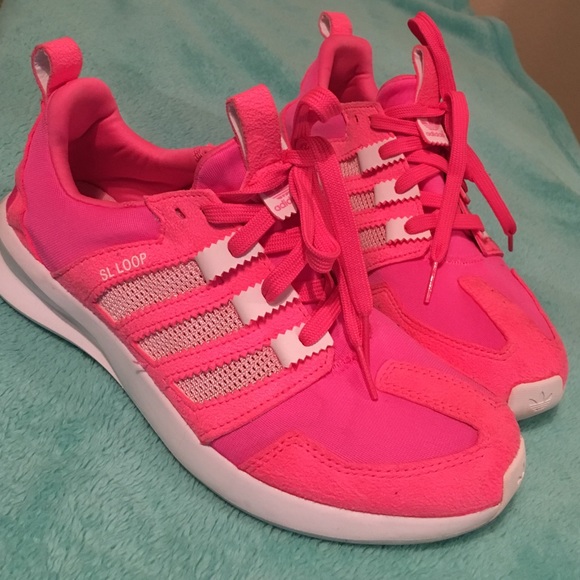 Pink Adidas SL Loop