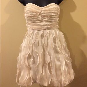 NWT Max & Cleo Cocktail Dress Ivory