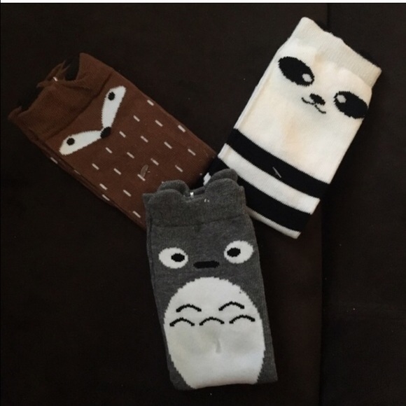 🌹Last set🌹3 pairsx 1 set🐹🐻🐼 kids socks👯 - Picture 4 of 4