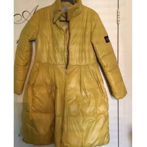 Yellow Puffer Coat