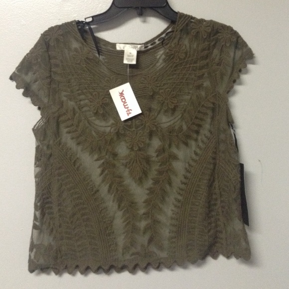 Lace top, NWT