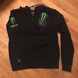 Monster Zip Up Hoodie