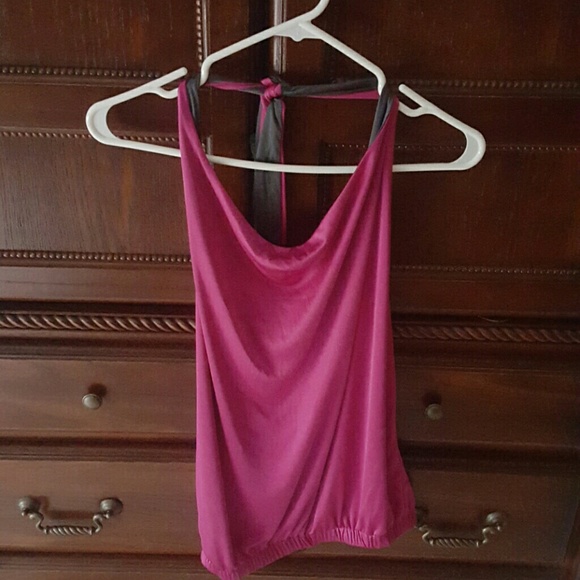 Reversible halter top