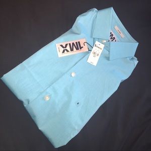 Express 1MX Fitted Dress Shirt