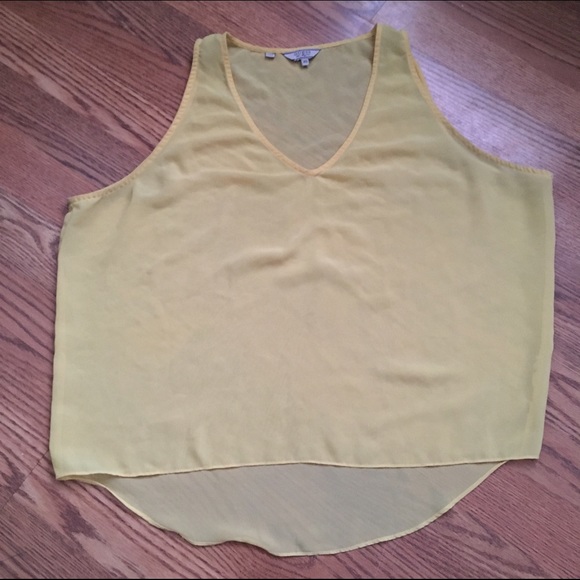GUESS sheer high low top! Looks brand NEW!
