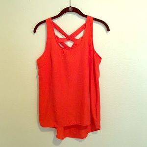 Blue & Orange polka dot blouse 🔶🔷🔶🔷