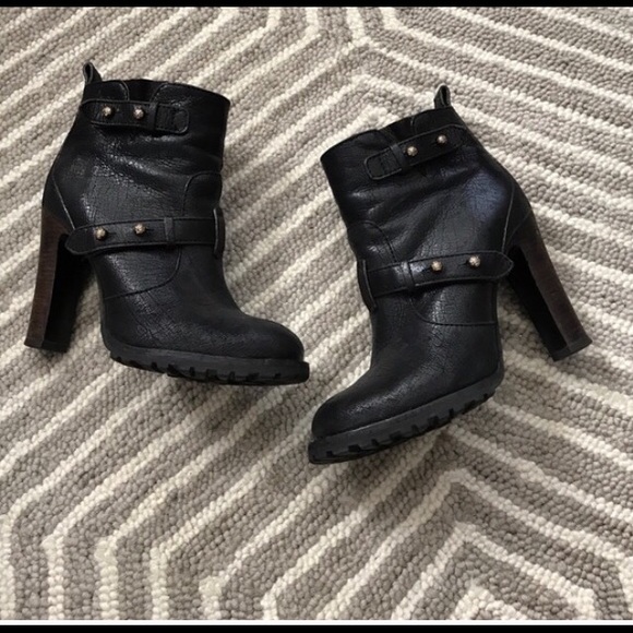 Tory Burch Black Boots (booties) *Genuine leather*