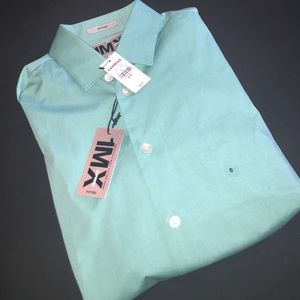 Express 1MX Fitted Dress Shirt