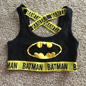 Batman sports bra